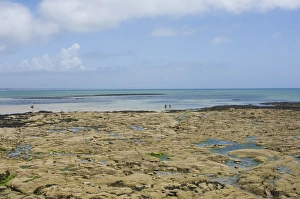 Images Dated 17th July 2007: The coast and beach at Ile Tudy, near Loctudy, Southern Finistere, Brittany