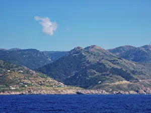 North Aegean Prints: Coast of Icaria Island, North Aegean, Greek Islands, Greece, Europe