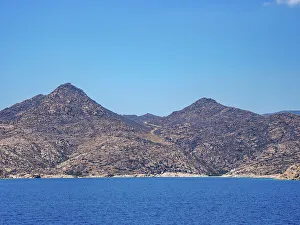 Ios Island Prints: Coast of Ios Island, Cyclades, Greek Islands, Greece, Europe