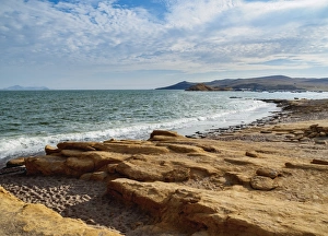 Peruvian Culture Prints: Coast of Paracas National Reserve, Ica Region, Peru, South America