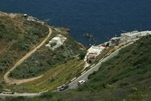 Coast road, Ceuta, Spanish North Africa, Mediterranean, Africa