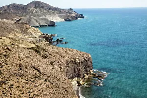 Sparse Prints: Coastal landscape, Cabo de Gata natural park