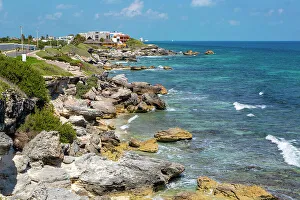 White Sand Prints: Coastal landscape looking north