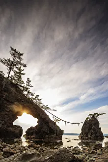 Coastal scenery, Kanazawa city, Ishikawa prefecture, Honshu, Japan, Asia