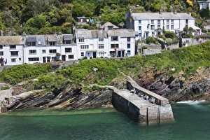 Polperro Prints: The coastal village of Polperro in Cornwall, England, United Kingdom, Europe