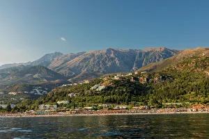 Green Hills Prints: Coastline of Albania, Europe