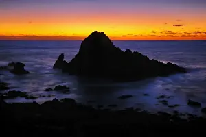 Dramatic Skies Prints: Coastline, Cape Naturaliste, Leeuwin-Naturaliste National Park, Western Australia