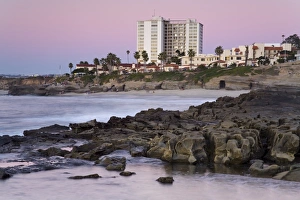 La Jolla Prints: Coastline at sunset, La Jolla, San Diego County, California, United States of America