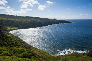 Pacific Islands Prints: Coastline of western Maui, Hawaii, United States of America, Pacific