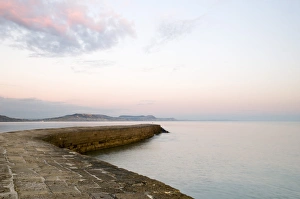 Lyme Regis Prints: The Cobb at Lyme Regis, Dorset, England, United Kingdom, Europe