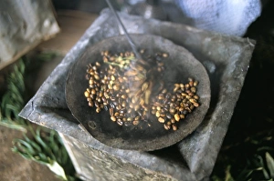 Eating And Drinking Prints: Coffee ceremony, Lalibela, Wollo region, Ethiopia, Africa