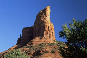 Sedona Prints: Coffeepot Rock in early morning light