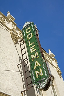 Oklahoma Prints: Coleman Theatre
