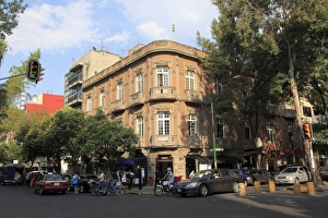 Mexico City Prints: Colonia Roma, trendy neighborhood, Mexico City, Mexico, North America
