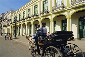 Pulling Prints: Colonial arcade, Capital Square, Havana, Cuba