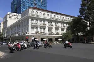 Saigon Prints: Colonial architecture of the historic Hotel Continental Saigon