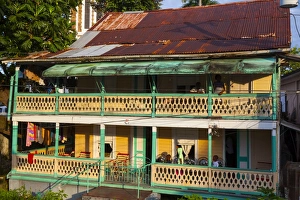 Colonialism Prints: Colonial architecture, Port Antonio, Jamaica, West Indies, Caribbean, Central America