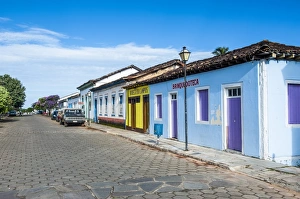 Pirenopolis Prints: Colonial architecture in the rural village of Pirenopolis, Goais, Brazil, South America