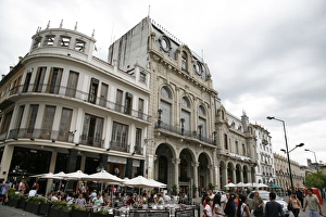 Colonial building in Salta City, Argentina, South America