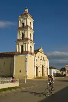 Colonial church, Remedios, Cuba, West Indies, Caribbean, Central America