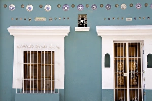 Mazatlan Prints: Colonial style house in Old Town District, Mazatlan, Sinaloa State, Mexico, North America