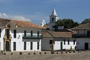 The colonial town of Villa de Leyva, Colombia, South America