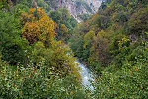 Fresh Prints: Colors of autumn in the Caucasus mountains of North Ossetia