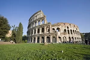 Images Dated 27th October 2009: Colosseum amphitheatre, UNESCO World Heritage Site, Rome, Lazio, Italy, Europe