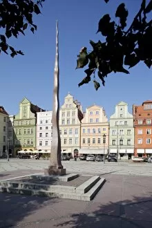 Images Dated 27th August 2011: Colourful architecture, Salt Square, Old Town, Wroclaw, Silesia, Poland, Europe