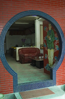 Nanfang Ao Prints: Colourful doorway