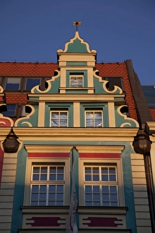 Silesia Prints: Colourful facades, Market Square, Old Town, Wroclaw, Silesia, Poland, Europe