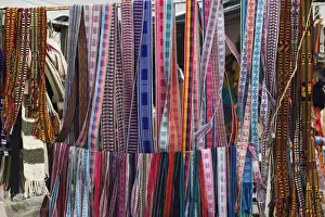 Central Highlands Prints: Colourful indigenous-style textiles on sale in this major tourist hub and colonial-style provincial capital