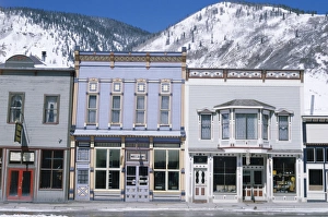Fashion Prints: Colourful shop fronts on Greene Street in Old West