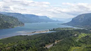 Oregon Prints: Columbia River Gorge, Oregon, United States of America, North America