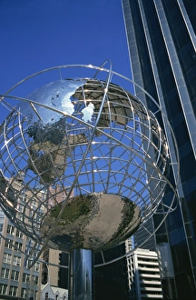 Central Park West Prints: Columbus Circle, Central Park West, New York City, New York, Unit6ed States of America