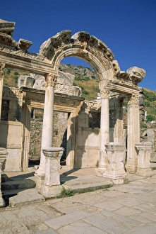 Aphrodite Prints: Columns of the Aphrodite Temple at the archaeological
