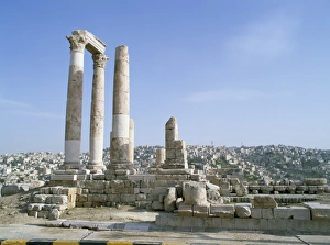 Amman Prints: Columns of a Roman temple