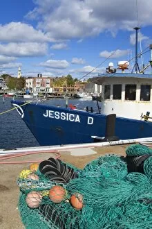 Images Dated 15th October 2007: Commercial fishing boat, Gloucester, Cape Ann, Greater Boston Area, Massachusetts