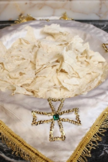 Catholic Prints: Communion bread, Armenian Catholic church. Istanbul, Turkey, Europe