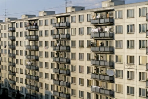 Uniformity Prints: Communist housing estate