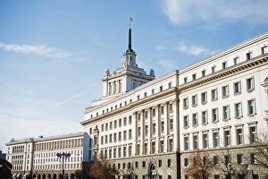Politics Prints: Former Communist Party House, Sofia, Bulgaria, Europe