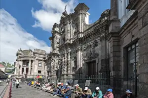 South American Latin America Prints: Compania de Jesus Church, Quito