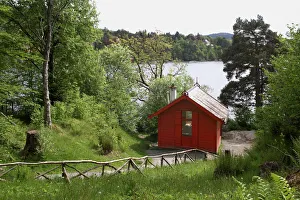Images Dated 1st January 2000: The composer Edvard Griegs cottage at Troldhaugen