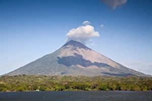 Ometepe Island Prints: Conception Volcano, Ometepe Island, Nicaragua, Central America