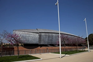 Local Landmarks Prints: Concert hall at Music Park, Rome, Lazio, Italy, Europe
