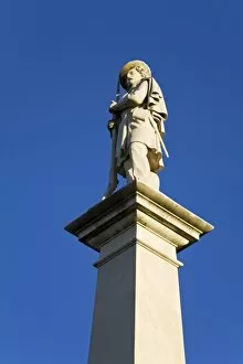 Images Dated 31st October 2008: Confederate Monument, State Capitol, Columbia, South Carolina, United States of America