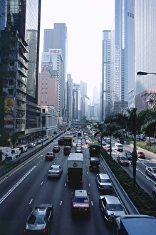 Arrive Prints: Connaught Road, Central, Hong Kong Island, Hong Kong, China, Asia