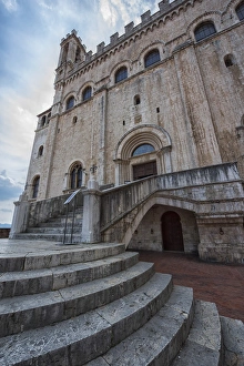 Gubbio Prints: Consolis Palace, Gubbio, Umbria, Italy, Europe