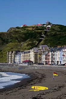 Images Dated 30th July 2009: Constitution Hill, Aberystwyth, Ceredigion, Wales, United Kingdom, Europe