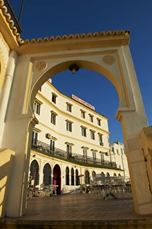Tangier Prints: Continental Hotel built in 1870, old city, Medina, Tangier, Morocco, North Africa, Africa